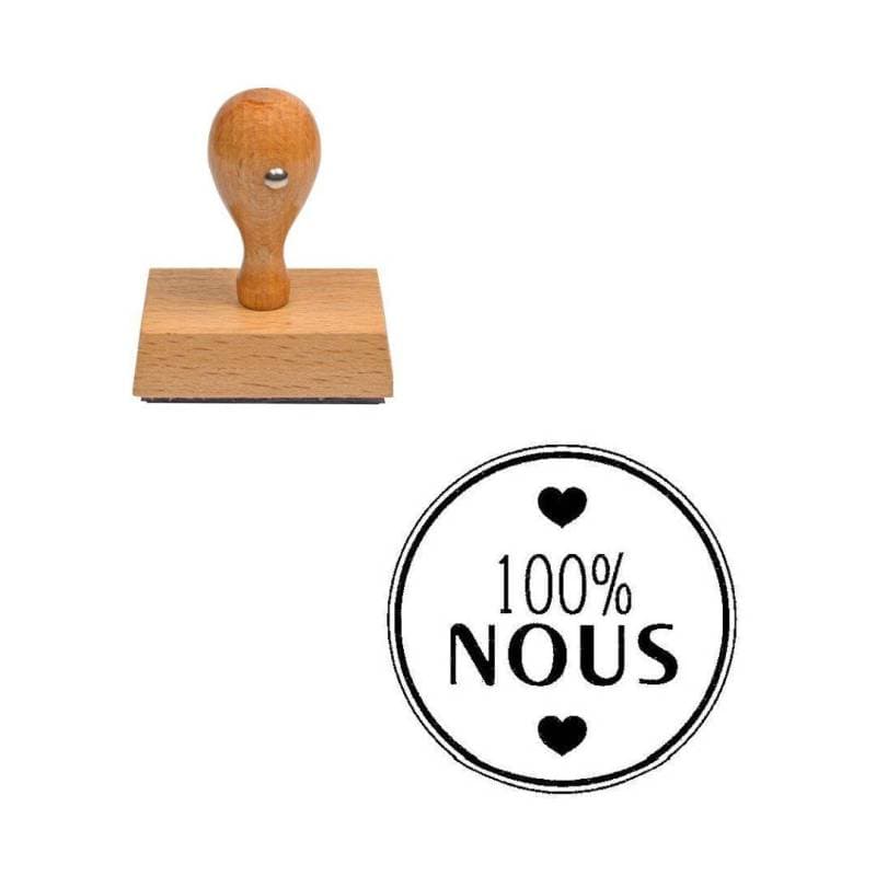 Tampon pour mariage 100% nous — vue 1