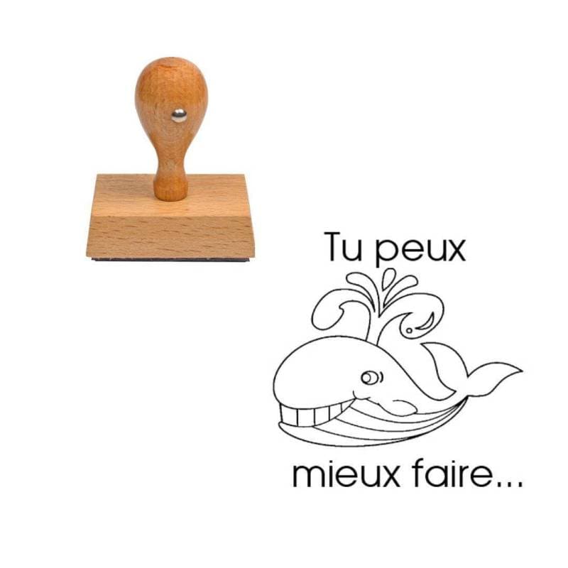 Tampon enseignant Tu peux faire mieux n°381 — vue 1