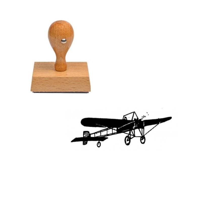 Tampon Aéroplane en bois — vue 1
