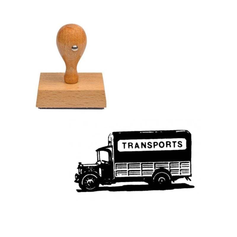 Tampon Camionnette en bois — vue 1