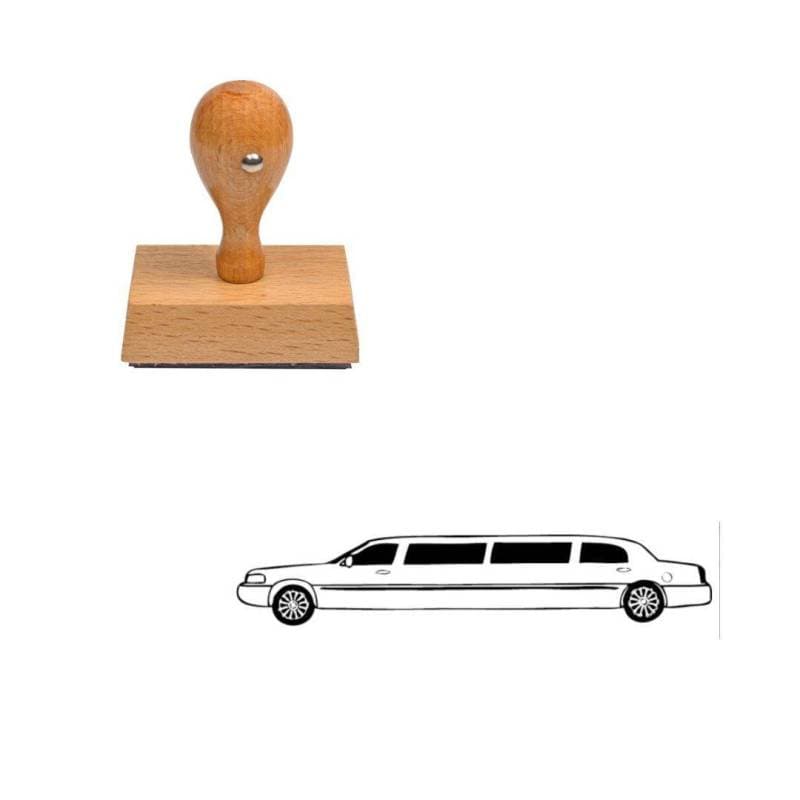 Tampon Limousine en bois — vue 1