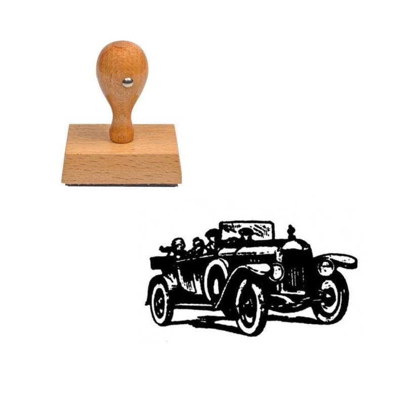 Tampon Voiture en bois — vue 1