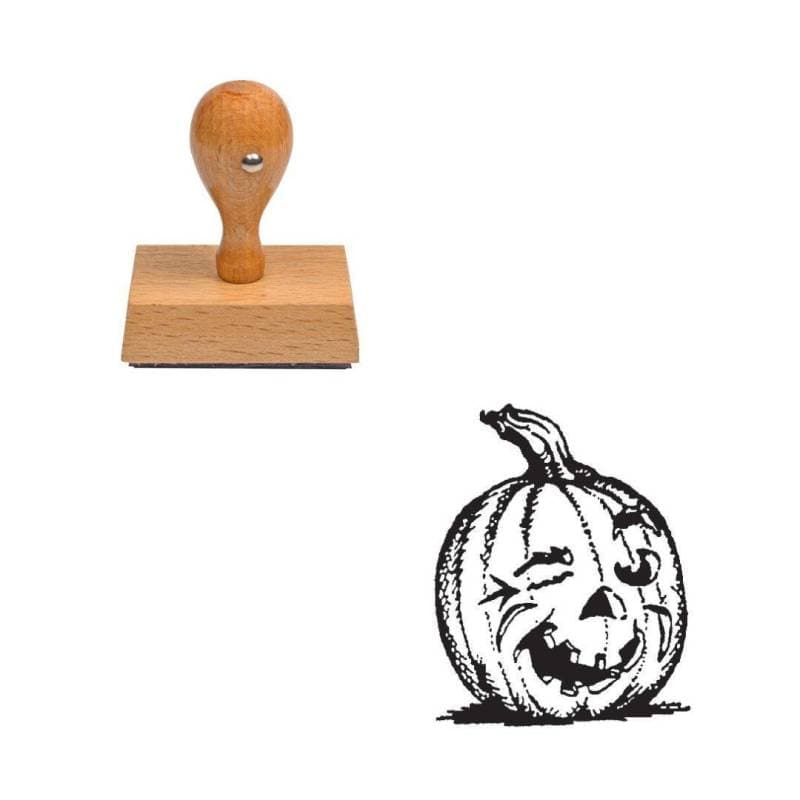 Tampon Halloween petite citrouille — vue 1