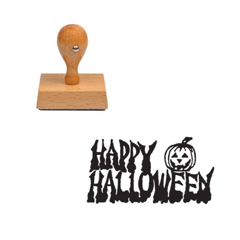 Tampon Halloween happy halloween — vue 1