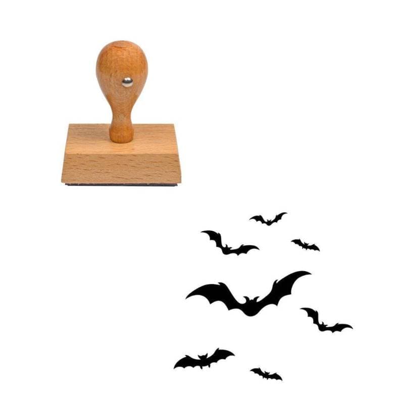 Tampon Halloween chauve-souris — vue 1