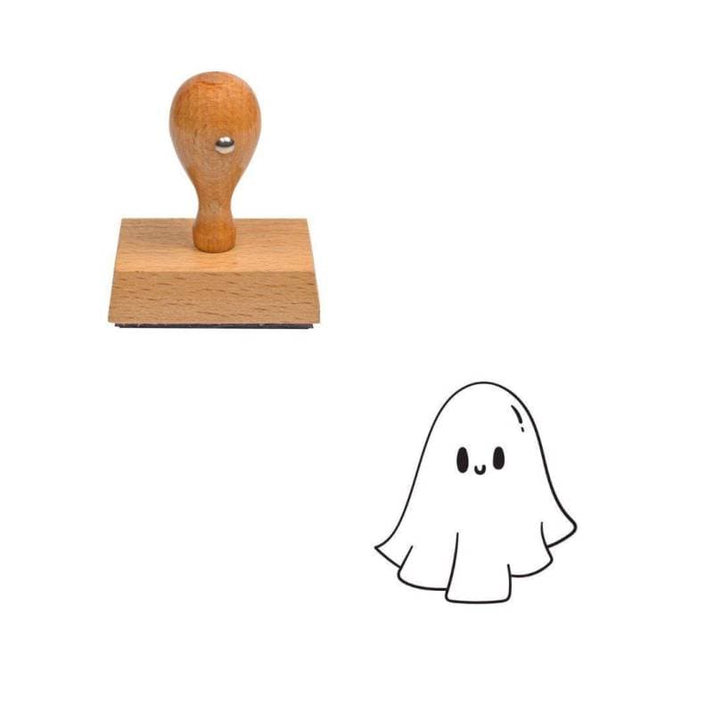 Tampon Halloween fantôme — vue 1