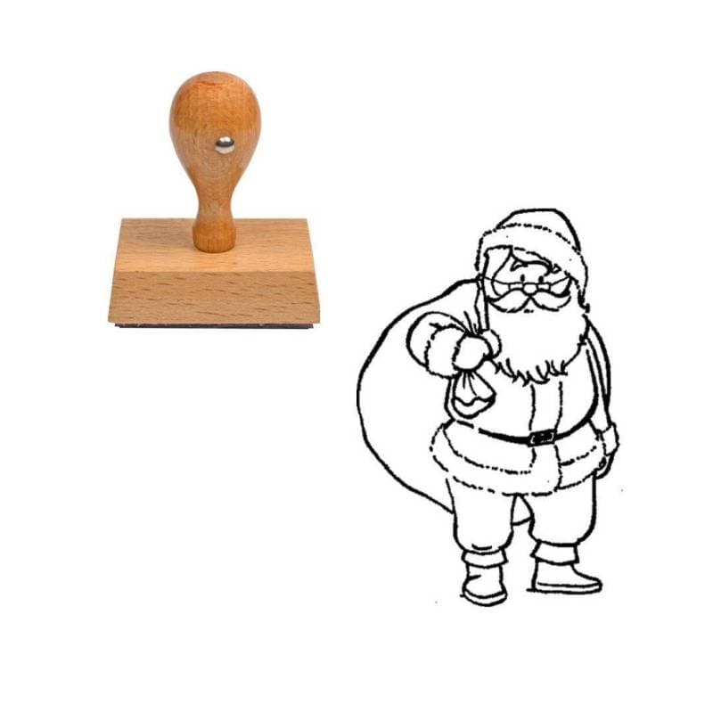 Tampon Noël Père Noël — vue 1