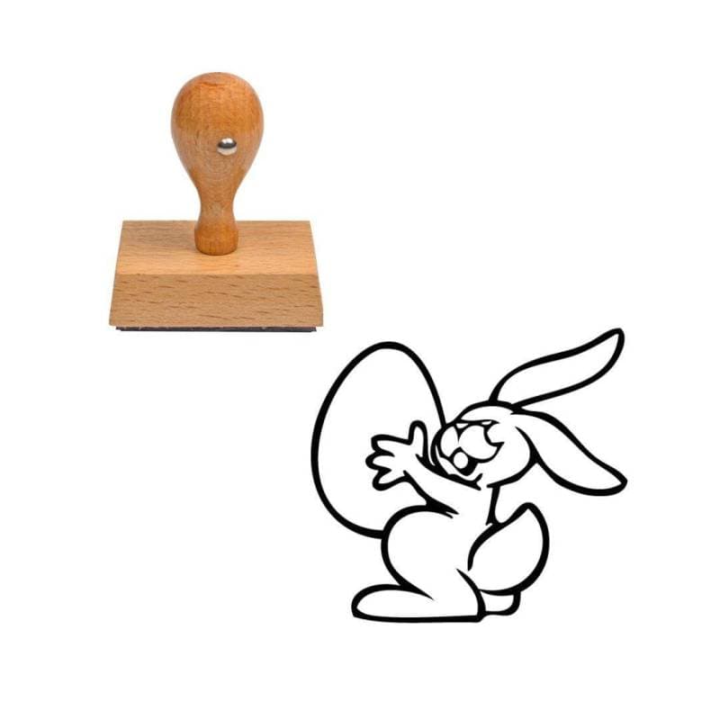 Tampon Pâques Lapin de Pâques — vue 1