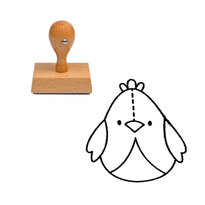 Tampon Pâques avec un poussin — vue 1