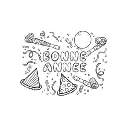 Tampon Bonne année en bois — vue 2
