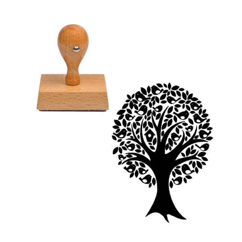 Tampon Arbre aux oiseaux — vue 1