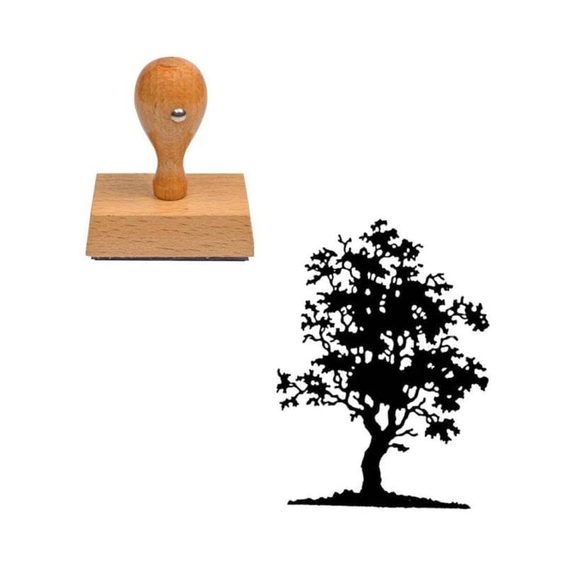 Tampon Arbre d'hiver — vue 1