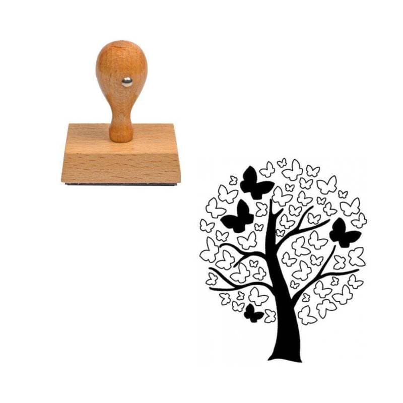 Tampon Arbre papillon — vue 1