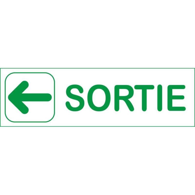 Plaque Sortie gauche — vue 1