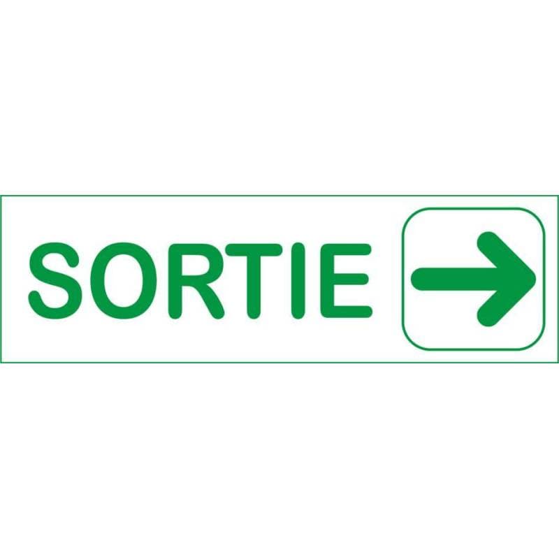 Plaque Sortie droite — vue 1