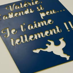Pochoir personnalisé — vue 2