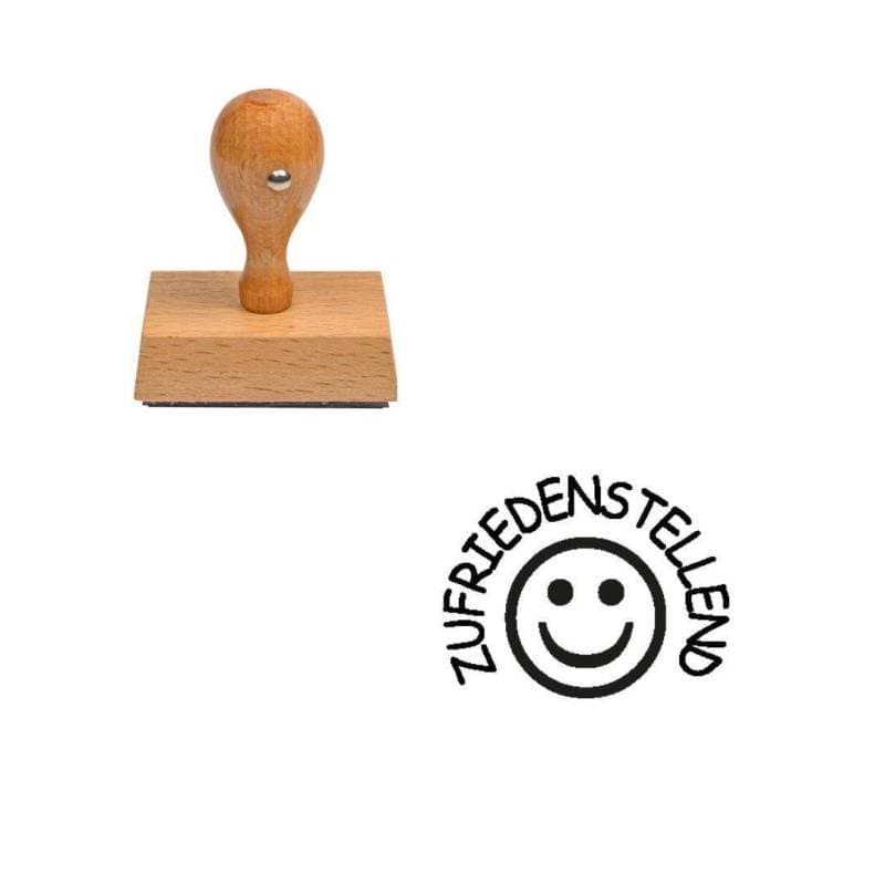 Tampon allemand Zufriedenstellend — vue 1