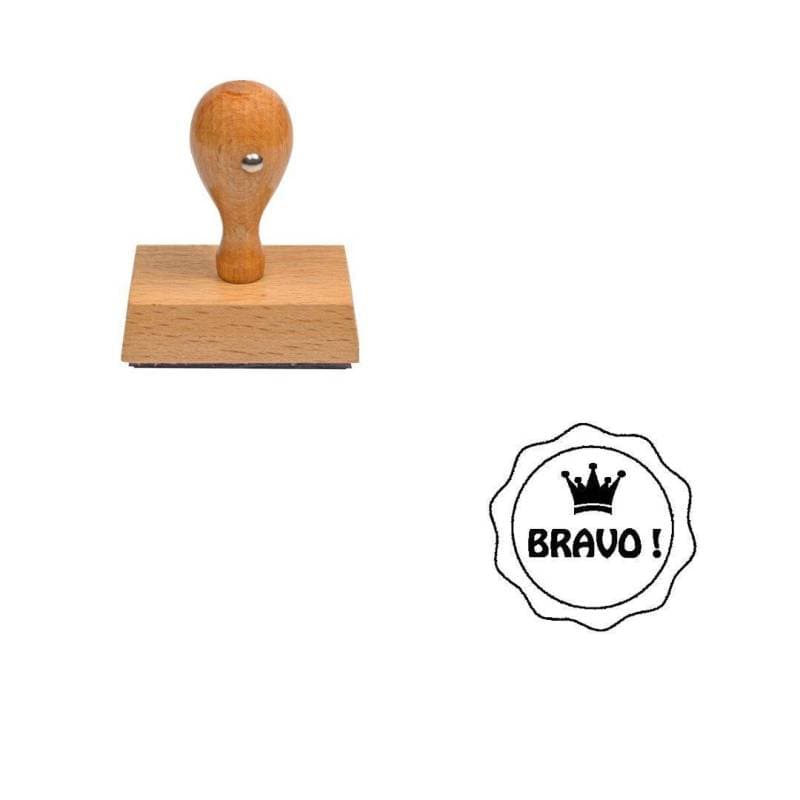 Tampon allemand Bravo ! — vue 1
