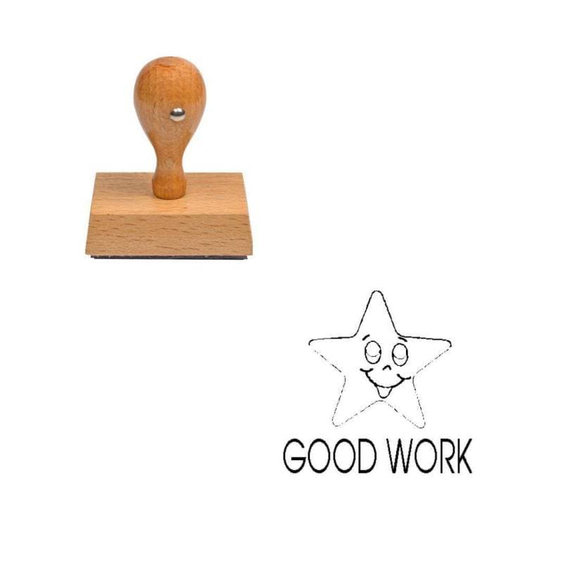 Tampon anglais Good work — vue 1