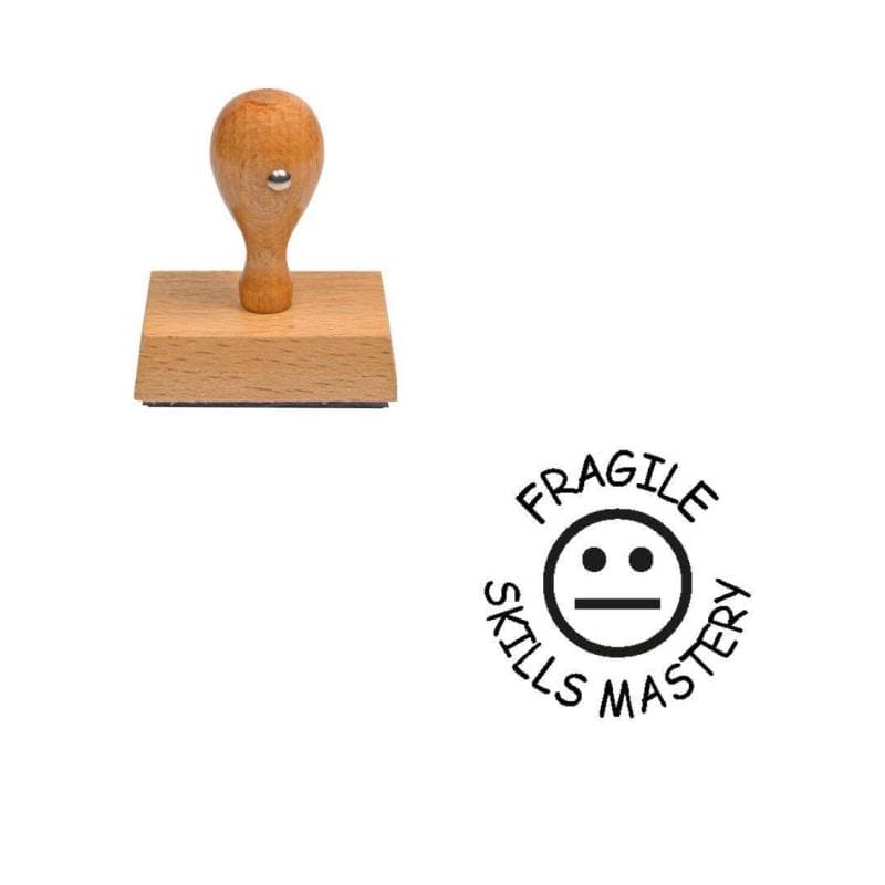 Tampon anglais Fragile skills mastery — vue 1