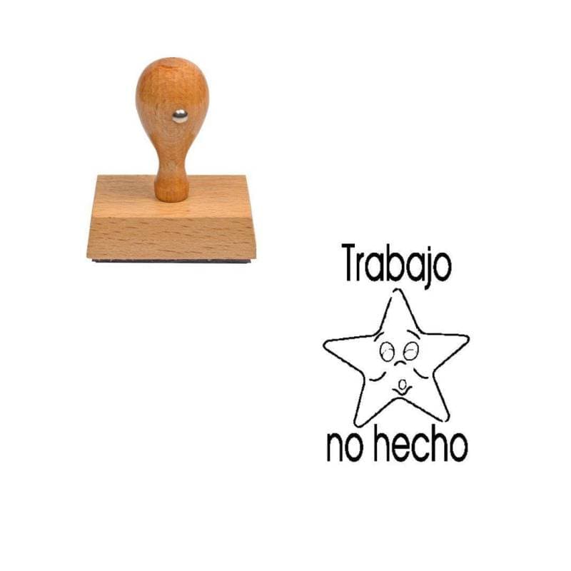 Tampon espagnol Trabajo no hecho — vue 1