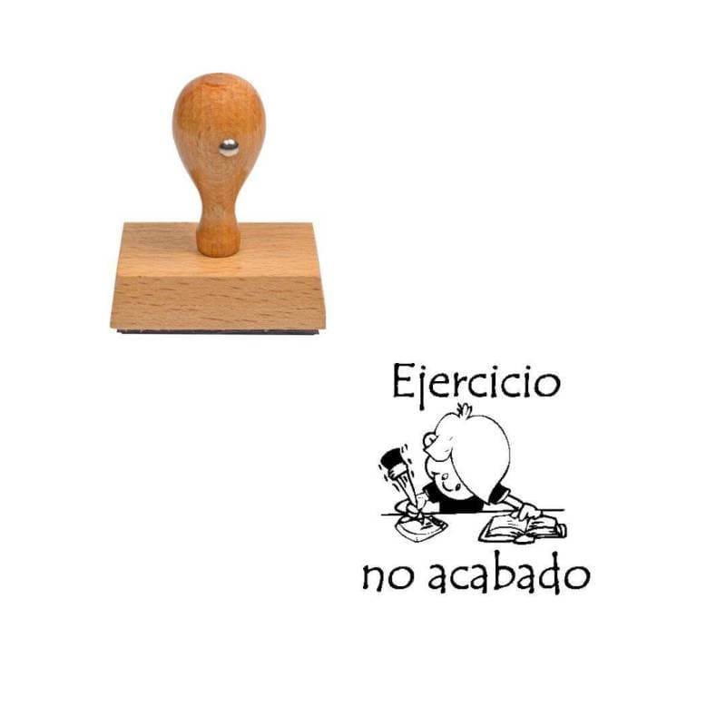Tampon espagnol Ejercicio no acabado — vue 1
