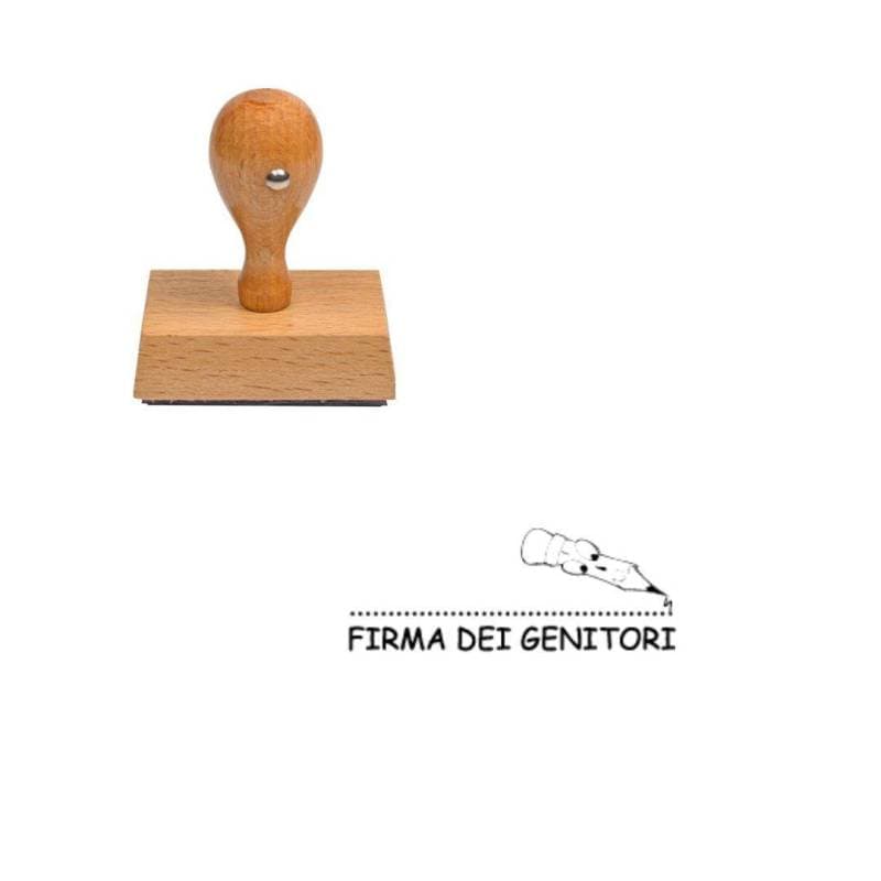 Tampon italien Firma dei genitori — vue 1