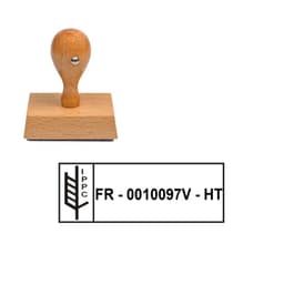 Tampon nimp15 ou IPPC en bois — vue 2