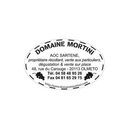 Tampon encreur ovale 44055 7 lignes de texte — vue 2