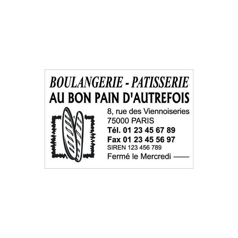 Empreinte tampon 4927 — vue 1