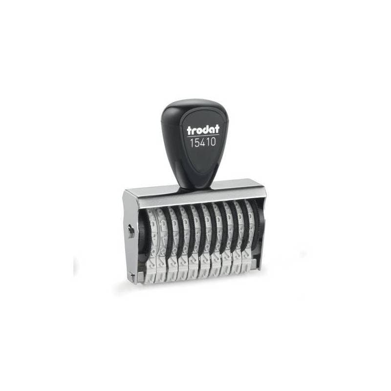 Numéroteur encrage séparé 15410 10 bandes en 4 mm — vue 1