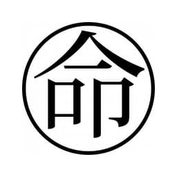 Tampon ex-libris en bois japonais VIE — vue 2