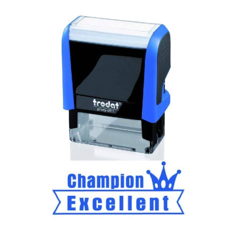 Tampon enseignant encreur Champion excellent Trodat — vue 1