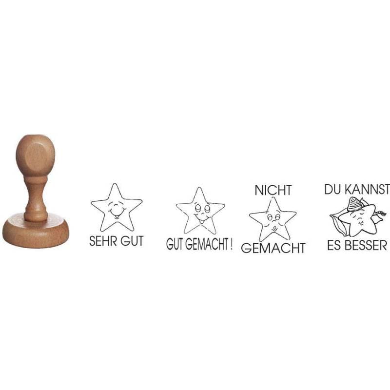 Tampon allemand étoile — vue 1
