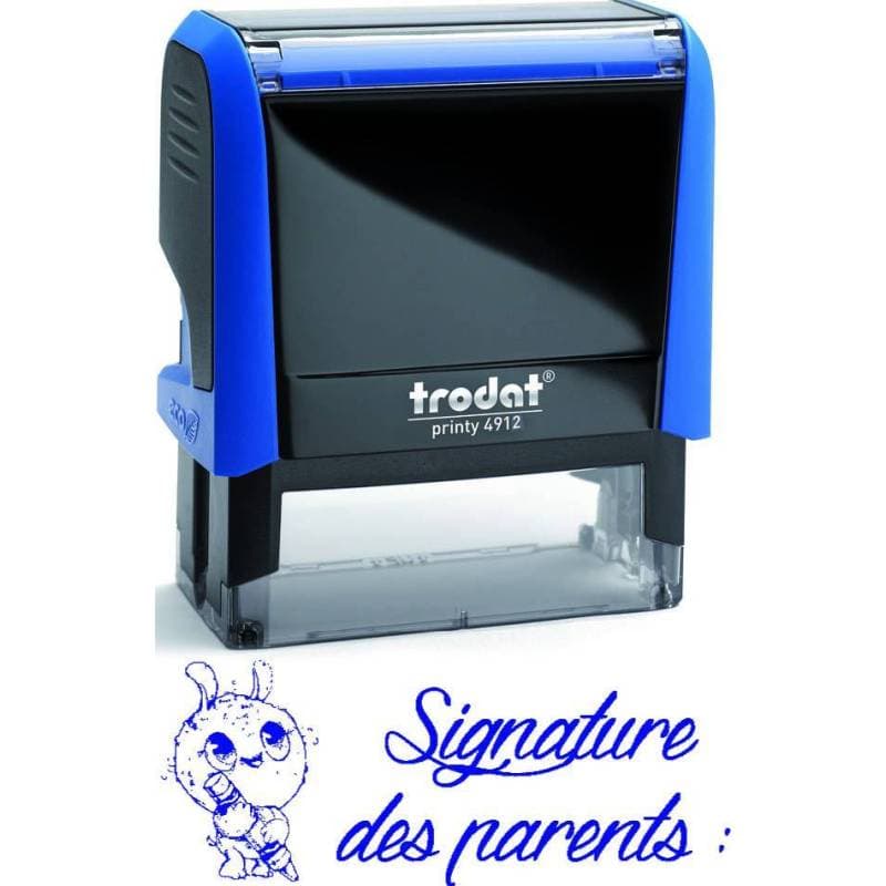 Tampon signature des parents mimi Trodat — vue 1