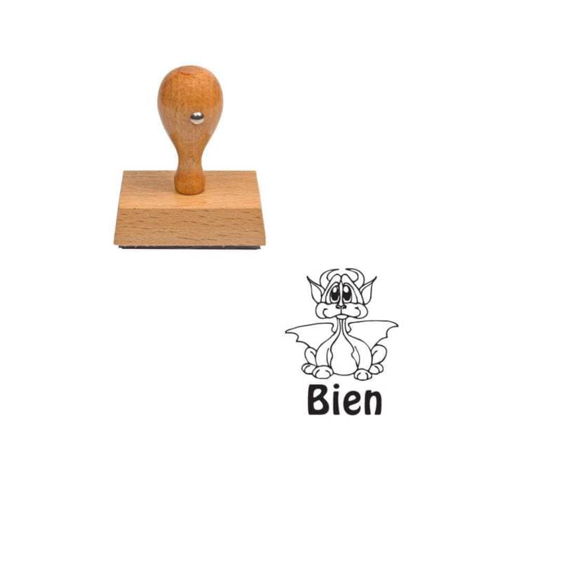 Tampon enseignant dragon bien n°68 — vue 1