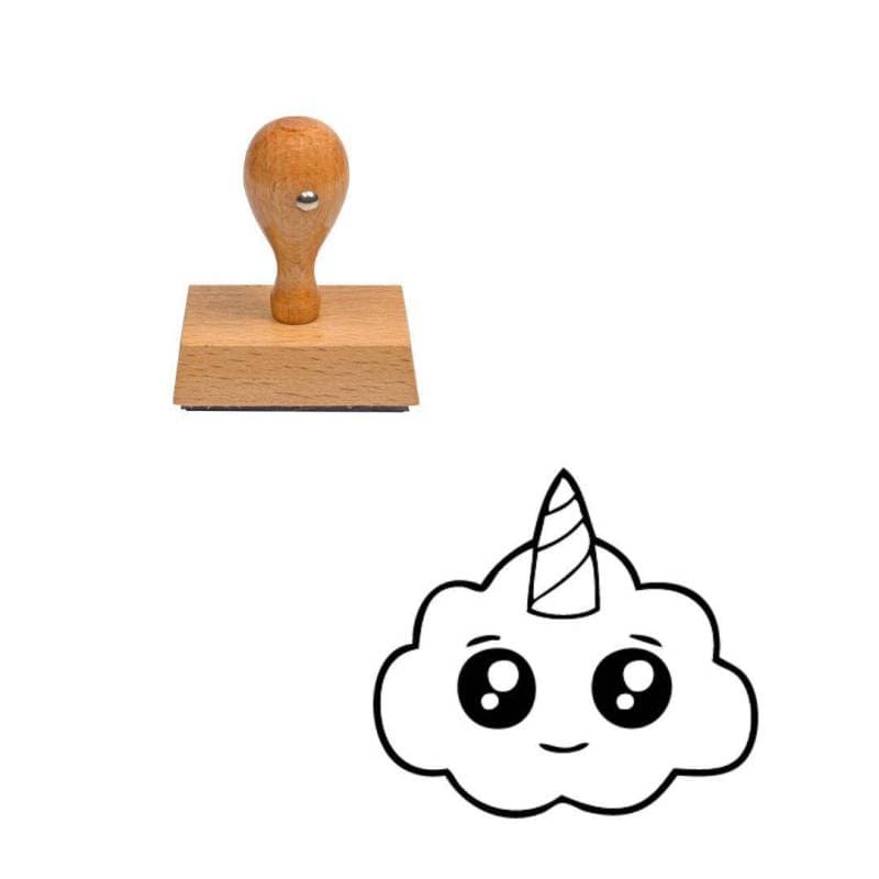 Tampon peau nuage licorne — vue 1