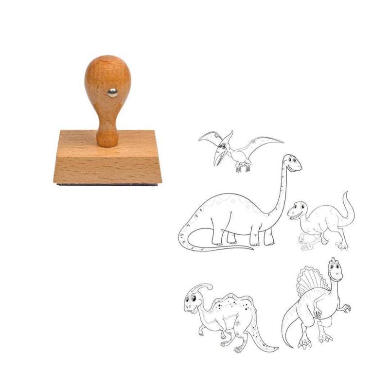Tampon peau dinosaure (x5) — vue 1