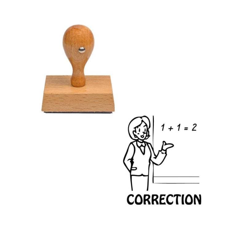 Tampon enseignant correction n°169 — vue 1