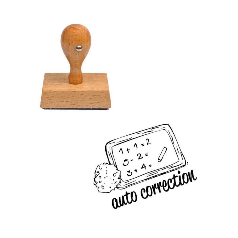 Tampon enseignant auto correction n°176 — vue 1