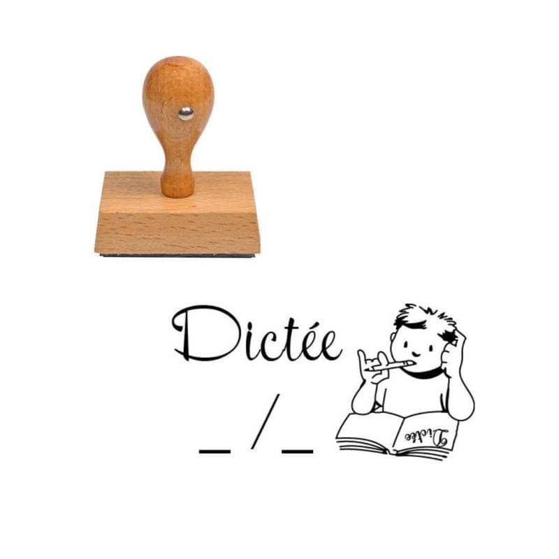 Tampon enseignant dictée n°246 — vue 1