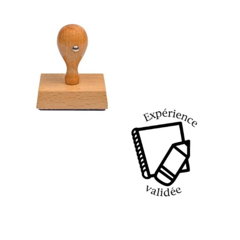 Tampon enseignant Expérience validée n°363 — vue 1