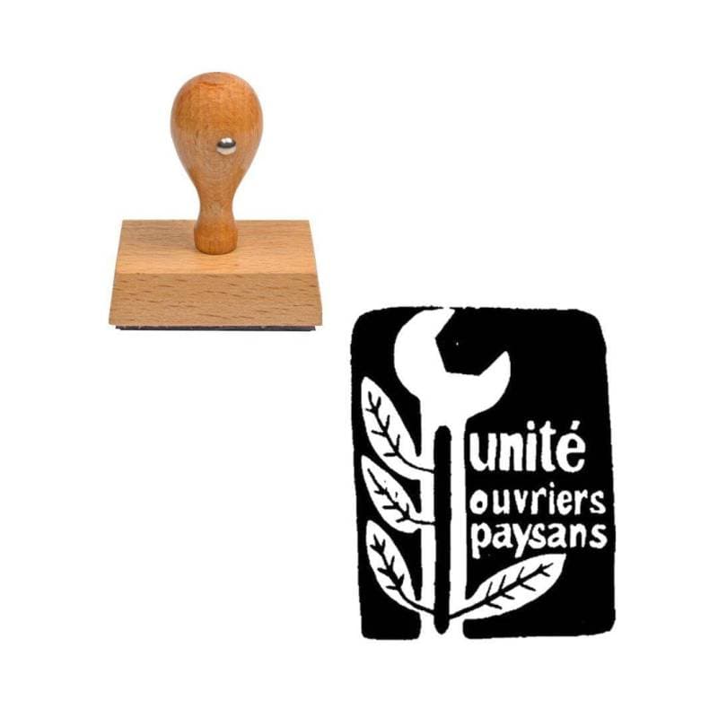 Tampon Mai 68 Unité ouvriers paysans