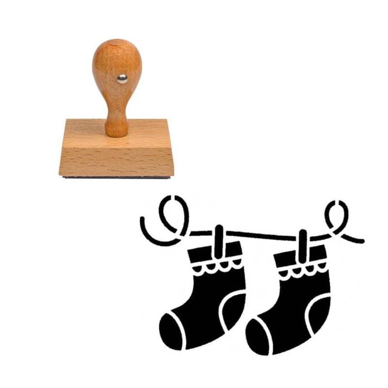 Tampon Noël Chaussettes — vue 1