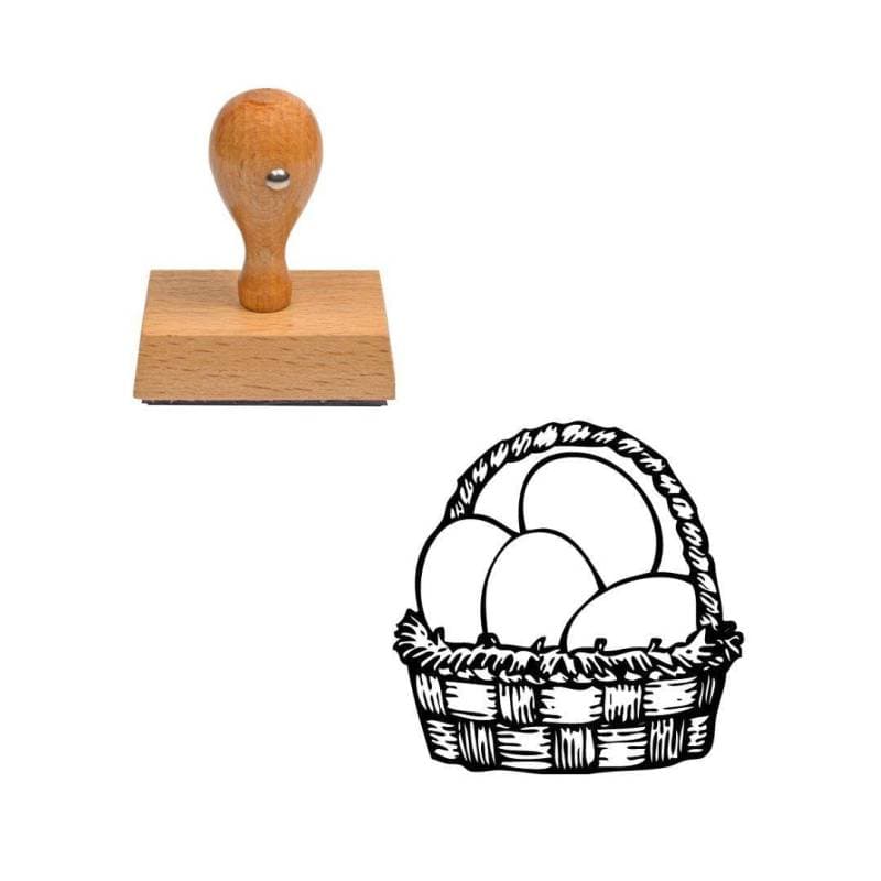 Tampon Pâques Panier de Pâques — vue 1