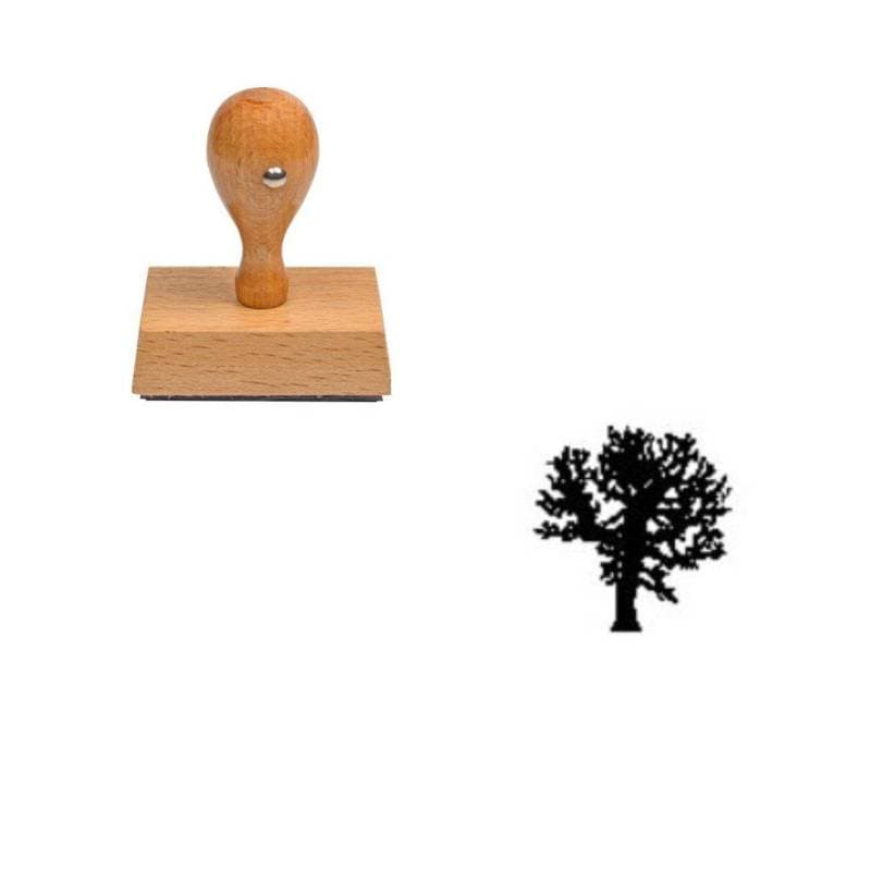 Tampon Petit arbre d'hiver — vue 1