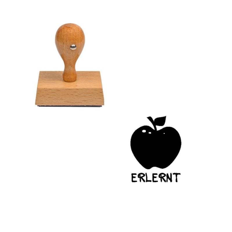 Tampon allemand Erlernt — vue 1