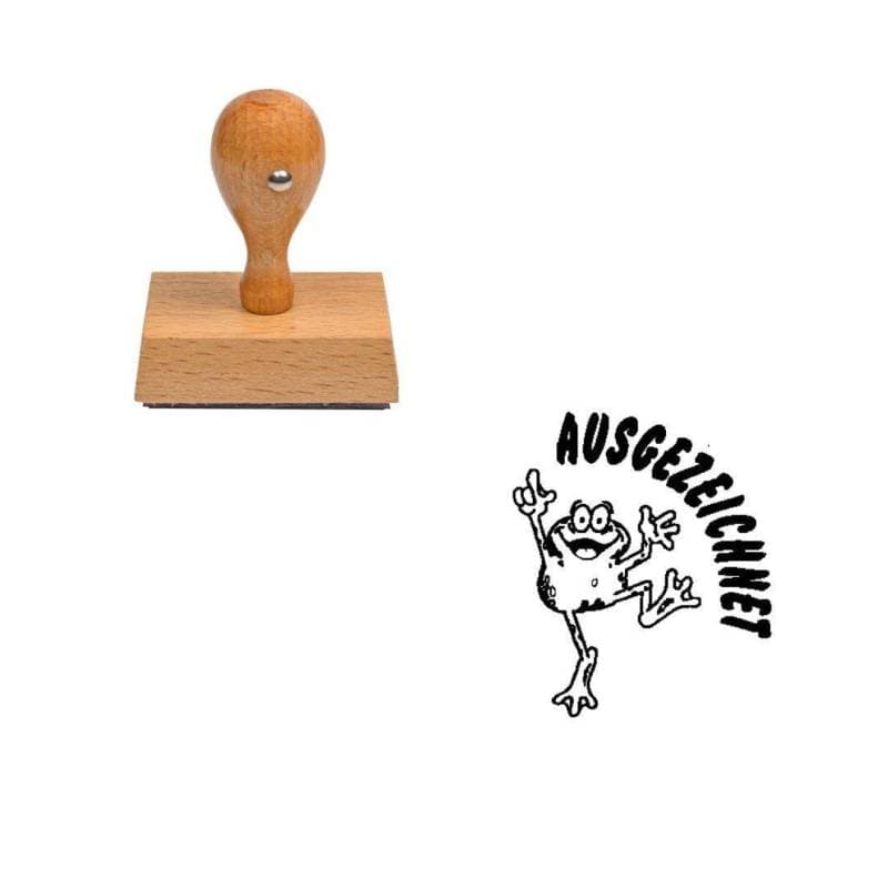 Tampon allemand Ausgezeichnet — vue 1