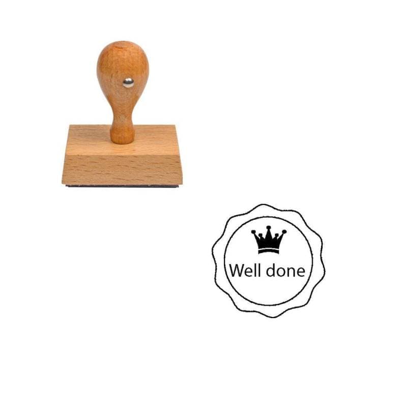 Tampon anglais Well done — vue 1