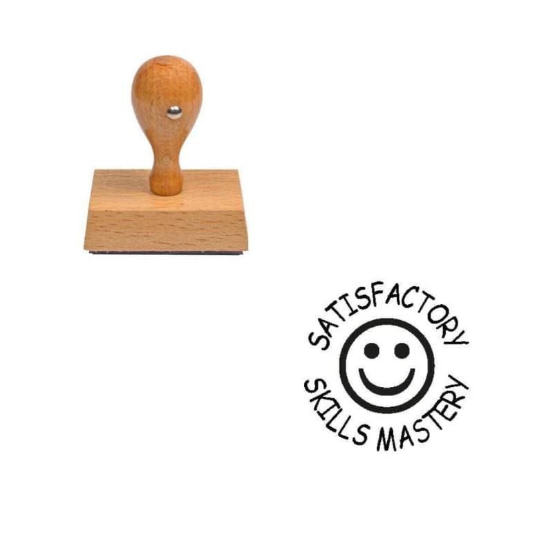 Tampon anglais Satisfactory skills mastery — vue 1
